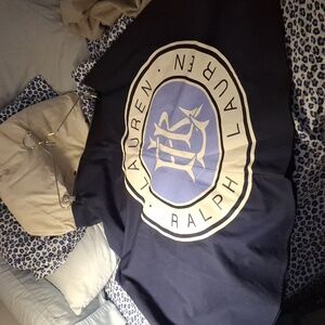 Lauren Ralph Lauren Dark Blue Emblem A-LINE SKIRT